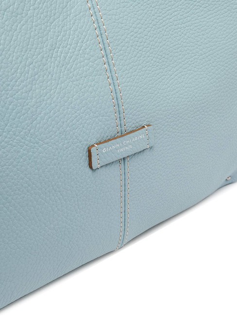 NORMA Borsa hobo a spalla in pelle sky - Borse Donna