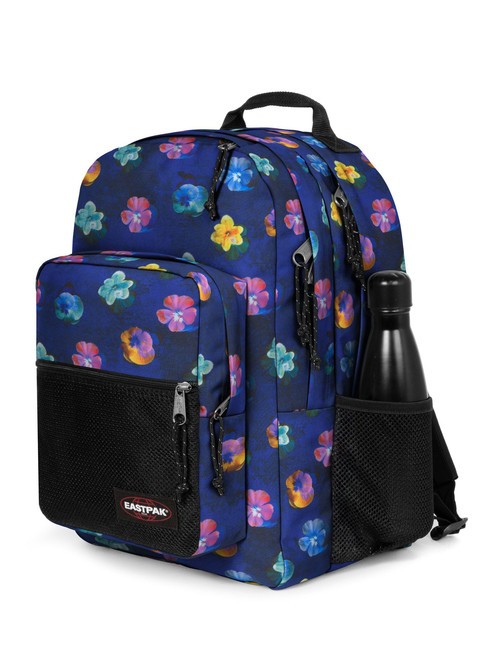 PINNACLE PINZIP Zaino con porta borraccia e porta PC 15" flower blur navy - Zaini Scuola & Tempo Libero