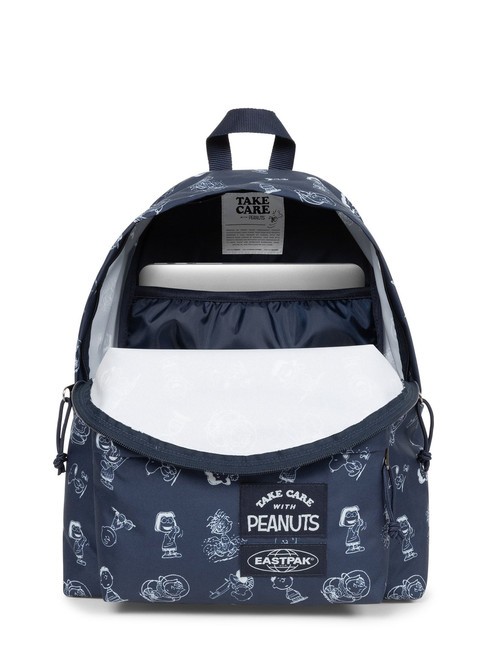 PADDED PAK'R x PEANUTS Zaino porta PC 13" peanuts navy - Zaini Scuola & Tempo Libero