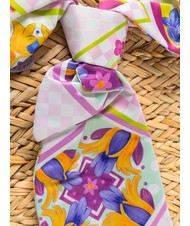 YNOT JAVA Borsa da mare media in paglia purple - Borse Donna - 3