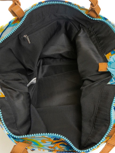 SICILY Borsa shopping media da mare blue - Borse Donna