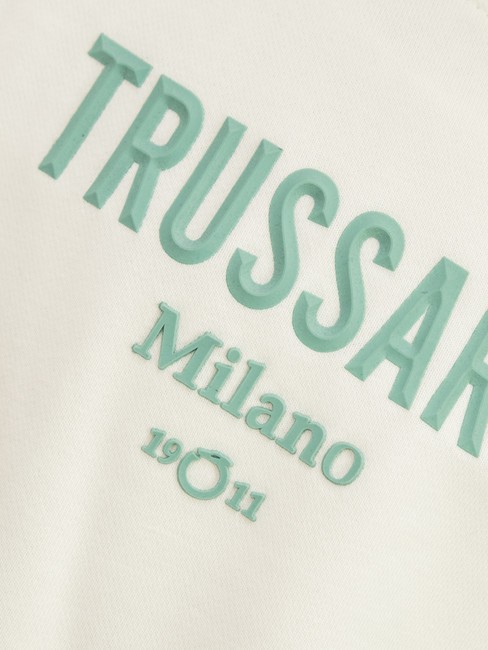 KREBS Tuta felpa e pantalone off white/dark acqua - Tute bambini