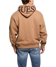 GUESS CHENILLE  Felpa con cappuccio coconut latte - Felpe Uomo - 2