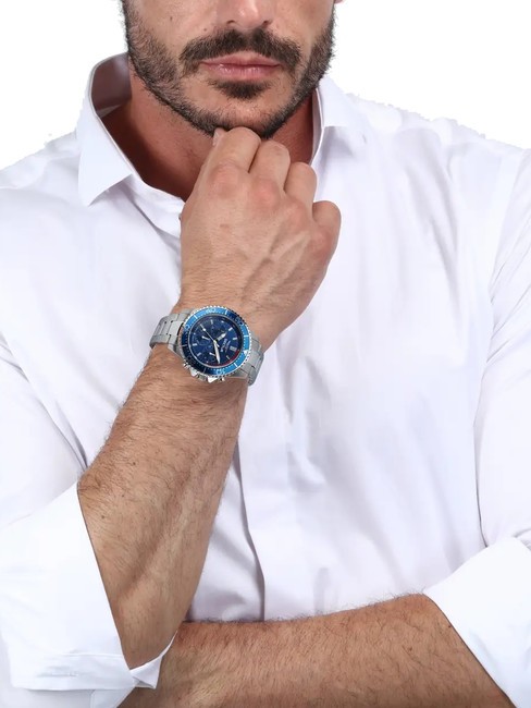 230  Orologio multifunzione blu - Orologi