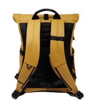 PIQUADRO CORNER SPECIALE GOMMATO Zaino roll-top porta pc 15.6" Giallo - Zaini da lavoro porta PC - 3