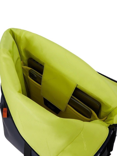 CORNER SPECIALE GOMMATO Zaino roll-top porta pc 15.6" Giallo - Zaini da lavoro porta PC
