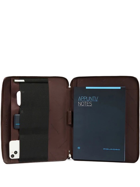 CARL Portablocco in pelle Nero - Porta tablet & Organizer