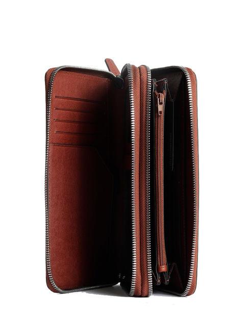 BLACK SQUARE Portafoglio pochette in pelle CUOIO - Porta tablet & Organizer