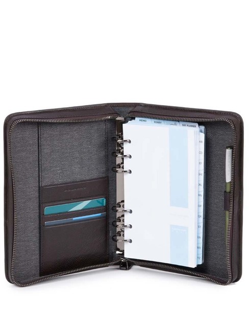 BLACK SQUARE  Organizer in pelle MORO - Porta tablet & Organizer