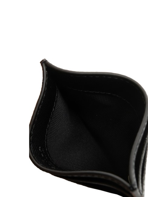 GARDENIA Portacarte in pelle stampa andromeda Nero - Portafogli Donna