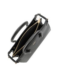 FURLA GARDENIA Borsa a mano in pelle stampa andromeda Nero - Borse Donna - 6