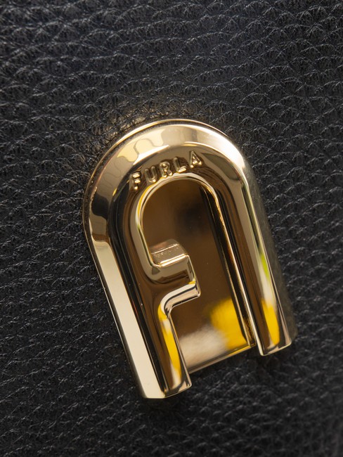 GARDENIA Borsa camera case in pelle stampa keria nero+toni ghiaccio - Borse Donna