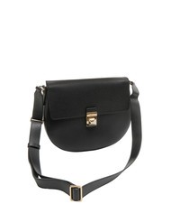 FURLA GLENN Borsa saddle in pelle stampa keria - Borse Donna