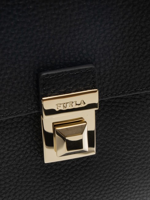 GLENN Borsa saddle in pelle stampa keria Nero - Borse Donna