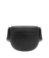 FURLA GLENN Borsa saddle in pelle stampa keria Nero - Borse Donna - 4