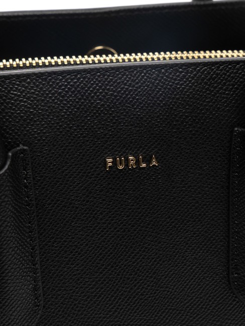 TESSA Borsa tote in pelle stampa andromeda Nero - Borse Donna