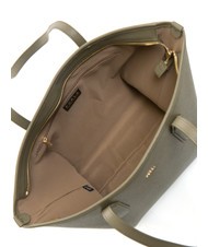 FURLA CLASSIC Borsa shopper in pelle stampa andromeda sage - Borse Donna - 6