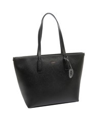 FURLA CLASSIC Borsa shopper in pelle stampa andromeda Nero - Borse Donna - 2