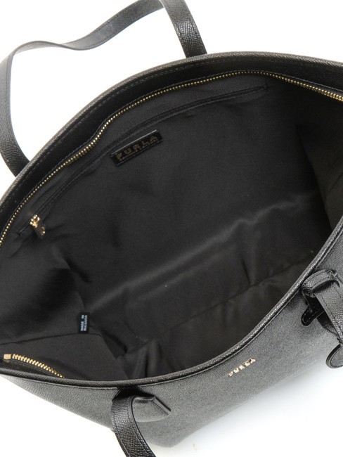 CLASSIC Borsa shopper in pelle stampa andromeda Nero - Borse Donna