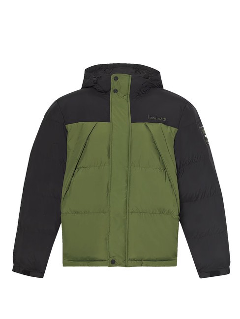 PUFFET Piumino idrorepellente black/black forest green - Piumini Uomo