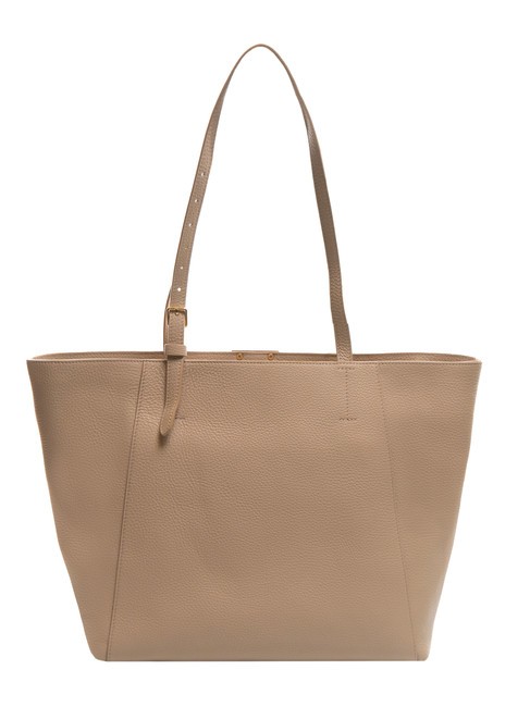 CHER Borsa shopping in pelle martellata powder pink - Borse Donna