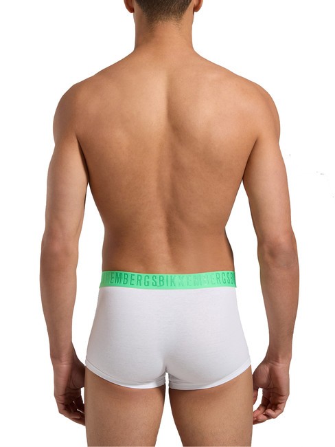 FASHION BICOLOR Set 3 boxer white navy black - Slip Uomo