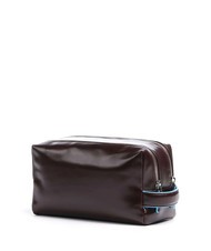 PIQUADRO BLUE SQUARE  Beauty Case in pelle MOGANO - Beauty Case - 2