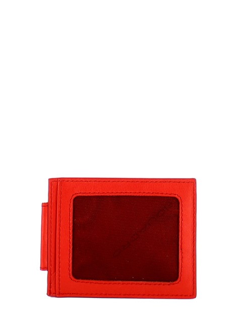 URBAN Porta carte di credito in pelle ROSSO - Portafogli Uomo