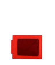 PIQUADRO URBAN Porta carte di credito in pelle ROSSO - Portafogli Uomo - 2