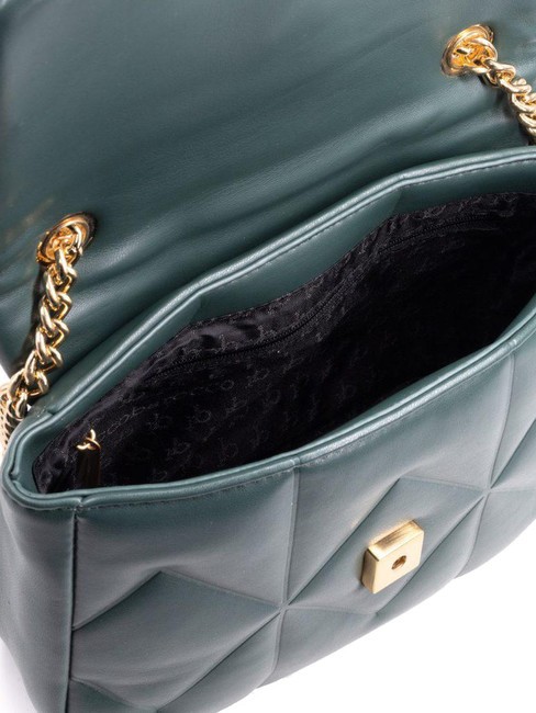 SOLE Borsa a tracolla con flap verde - Borse Donna