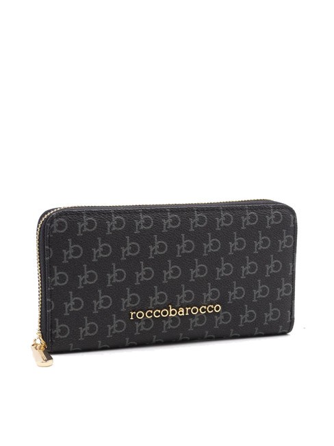 DEVA Portafoglio grande zip around nero - Portafogli Donna