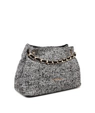 ROCCOBAROCCO ADELE Borsa in tessuto spigato con tracolla - Borse Donna