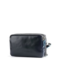 PIQUADRO BLUE SQUARE Pochette organizzata in pelle blu - Porta tablet & Organizer - 2