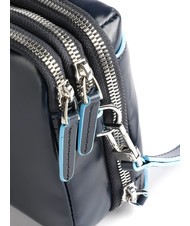 PIQUADRO BLUE SQUARE Pochette organizzata in pelle blu - Porta tablet & Organizer - 3