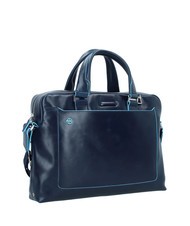 PIQUADRO BLUE SQUARE Cartella in pelle, porta PC 14" - Cartelle Lavoro