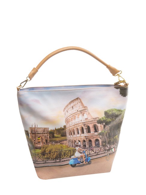 YESBAG Borsa hobo a spalla roma scooter - Borse Donna