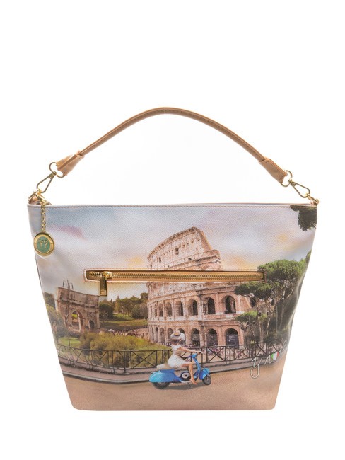 YESBAG Borsa hobo a spalla roma scooter - Borse Donna