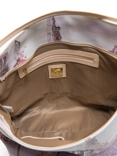 YESBAG Borsa hobo a spalla paris cafe - Borse Donna