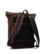 PIQUADRO HARPER Zaino porta PC 15,6" in pelle MORO - Zaini da lavoro porta PC - 3