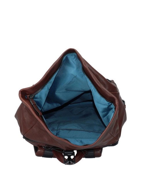 HARPER Zaino porta PC 15,6" in pelle MORO - Zaini da lavoro porta PC