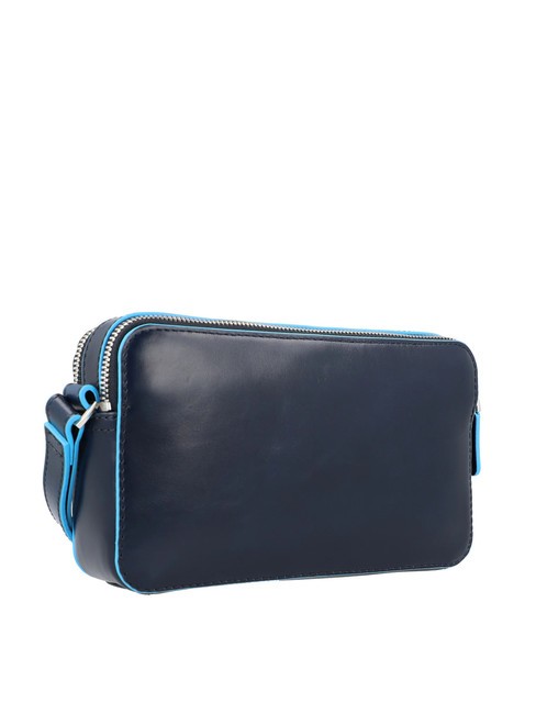 BLUE SQUARE Pochette in pelle blu - Borse Donna