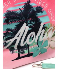 YNOT ALHOA Borsa da mare grande con tracolla pinky - Borse Donna - 3