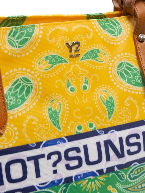 BANDANAS Borsa shopping media da mare green - Borse Donna