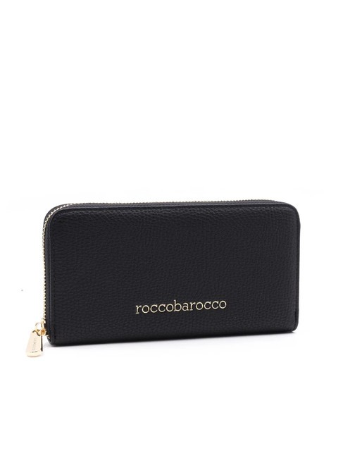 ADELE Portafoglio grande zip around nero - Portafogli Donna