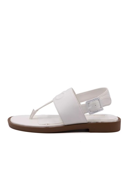 RB Sandalo infradito slingback white - Scarpe Donna