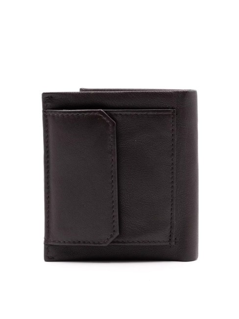 STRIPE Portafoglio verticale con tasca moro - Portafogli Uomo