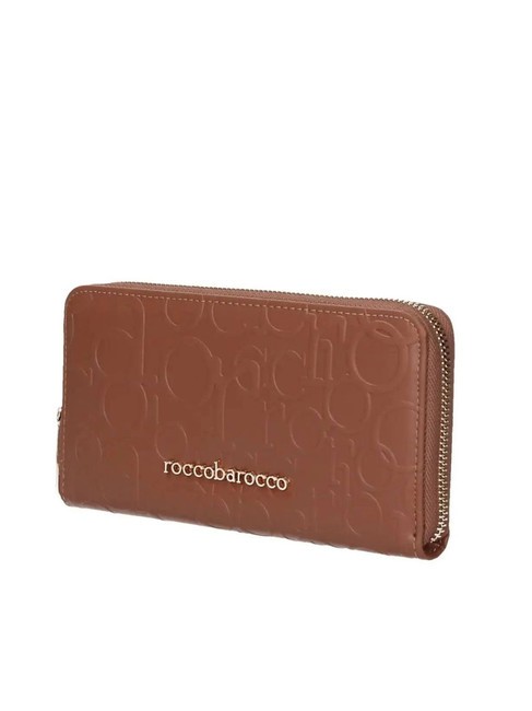 BELLA Portafoglio grande zip around tan - Portafogli Donna