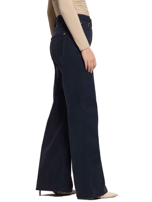 BELLFLOWER Pantaloni in velluto suiting blue - Pantaloni Donna