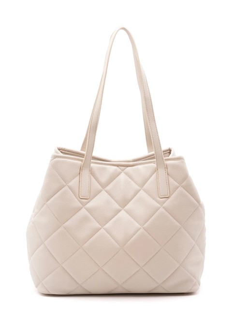 GLAM Borsa shopping con pouch off white - Borse Donna
