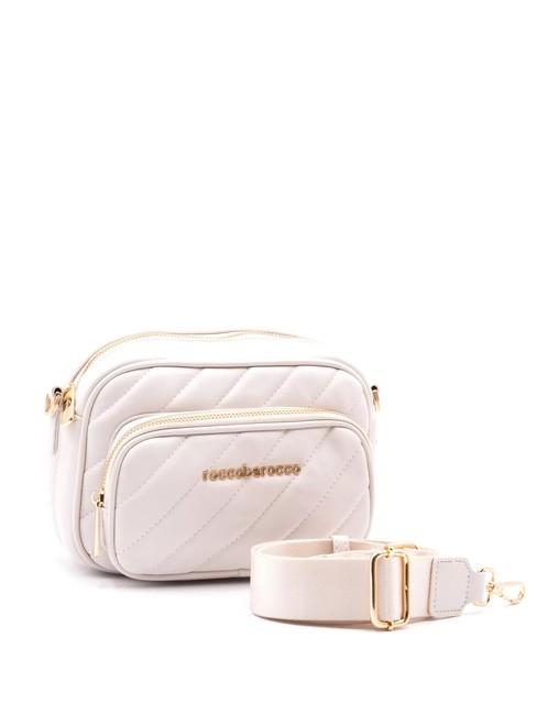 GLAM Borsa camera case trapuntata off white - Borse Donna